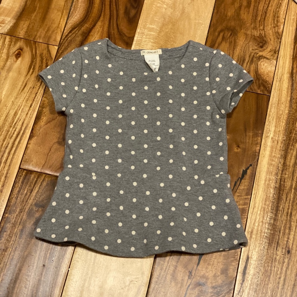 Crewcut Peplum Shirt